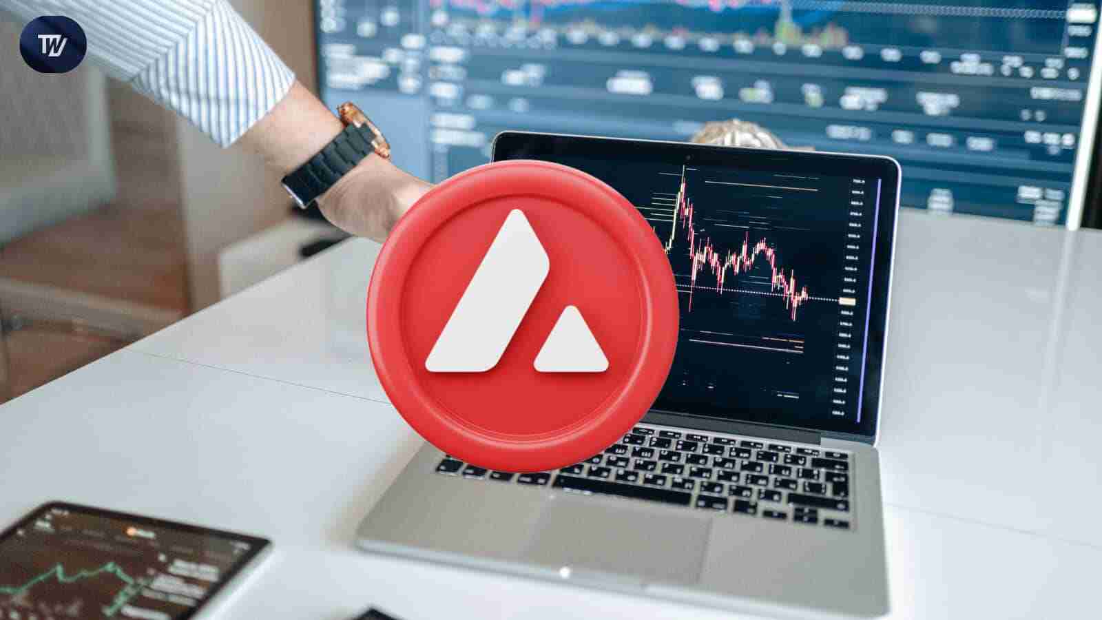 随着更广泛的加密货币市场继续向下轨迹，雪崩（Avax）处于巨大的销售压力