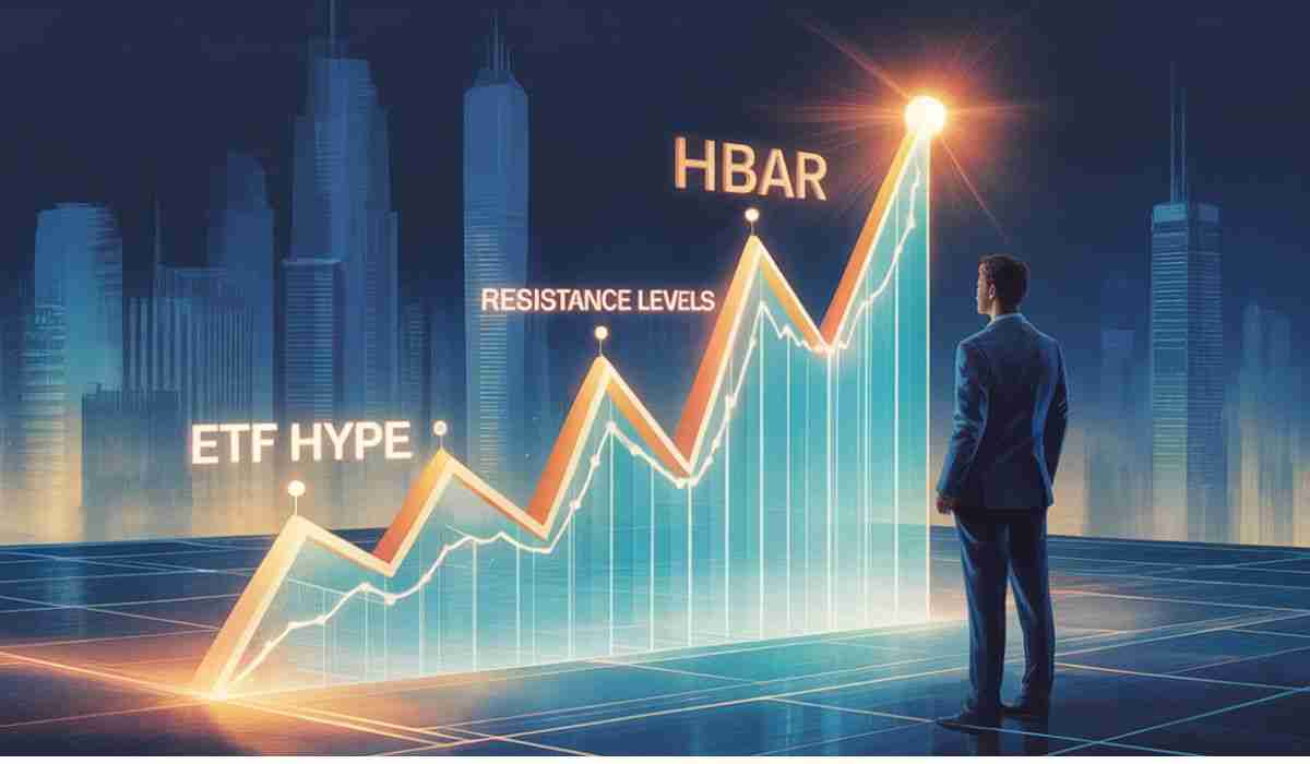 HBAR加密：ETF HYPE与电阻水平 - 它会突破吗？